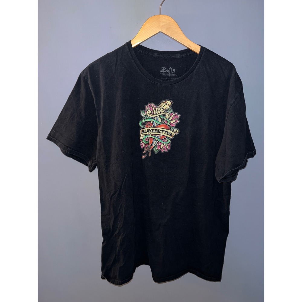 Buffy the Vampire Slayer Shirt Mens 2XL Black Slayerettes Loot Crate Exclusive